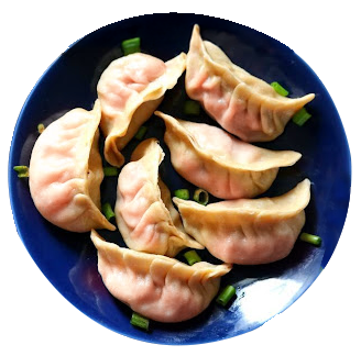 Beetroot Chicken Keema Momos