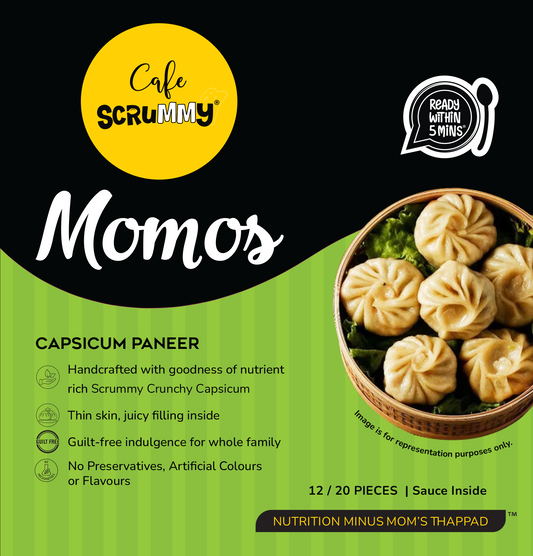 Capsicum Paneer Momos